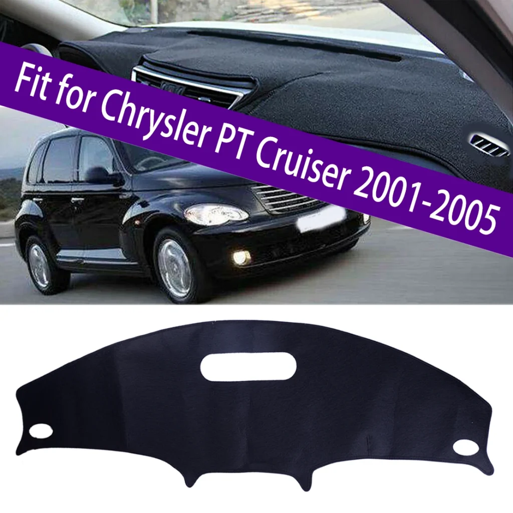 « CITALL – Tableau de bord coordonné en tissu feutre noir pour PT Cruiser 01-05 » – Test et Avis