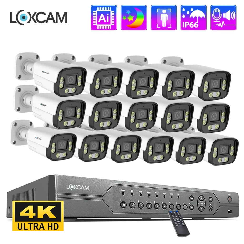 Caméra IP extérieure avec vidéosurveillance 4K – Test et Avis