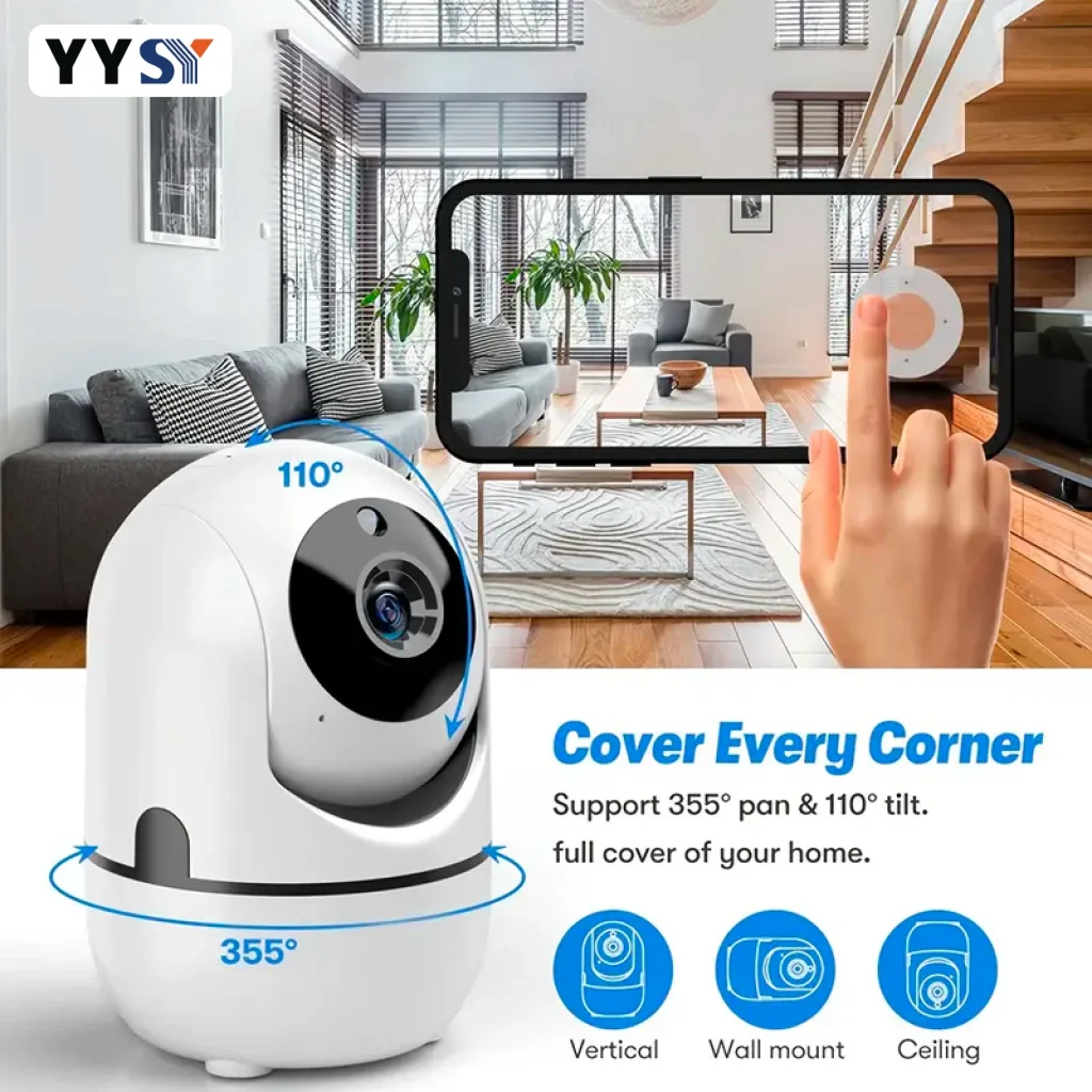 Caméras sécuritaires HD avec Wi-Fi et vision nocturne. – Test et Avis