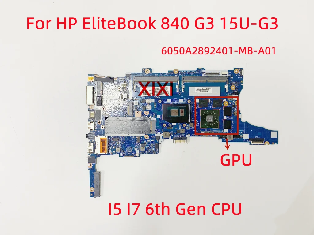 Carte mère pour HP EliteBook 840 G3 15U-G3 – Test et Avis