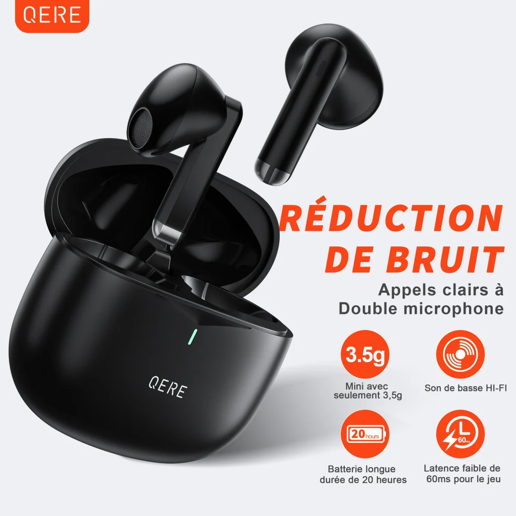 Casque sans fil QSoutheast E28: performances avancées. – Test et Avis