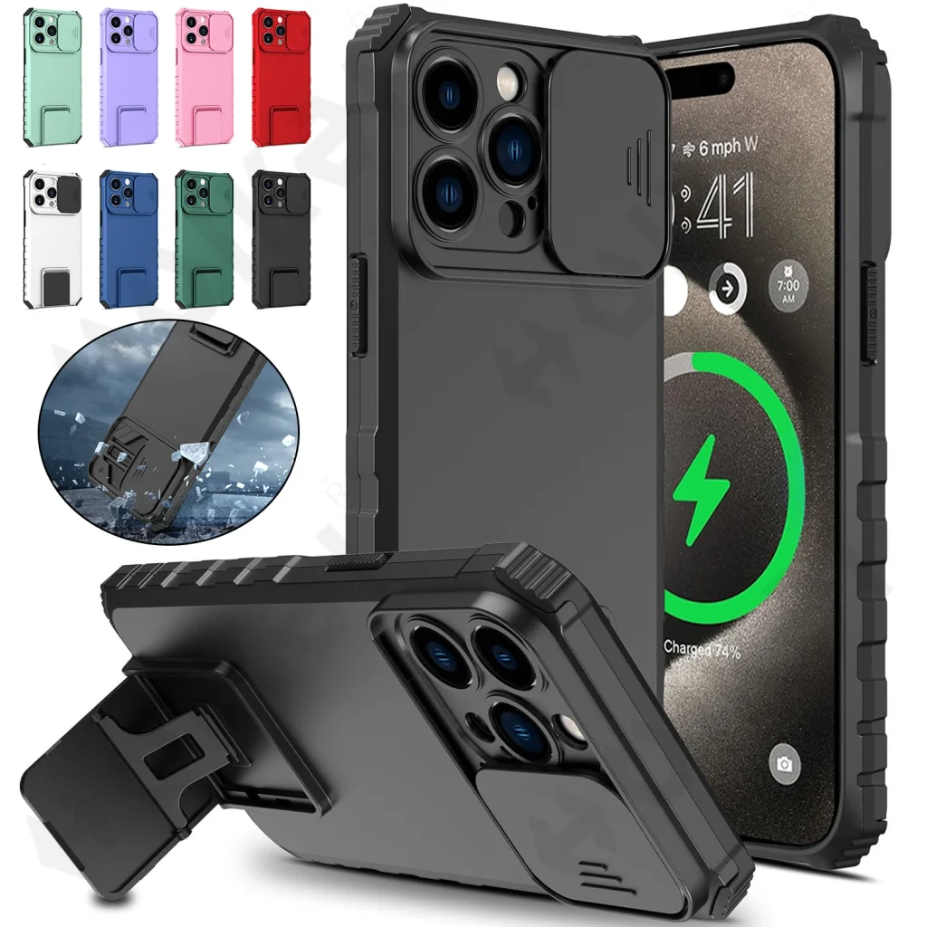 « Coque antichoc avec support magnétique pour différents modèles d’iPhone » – Test et Avis