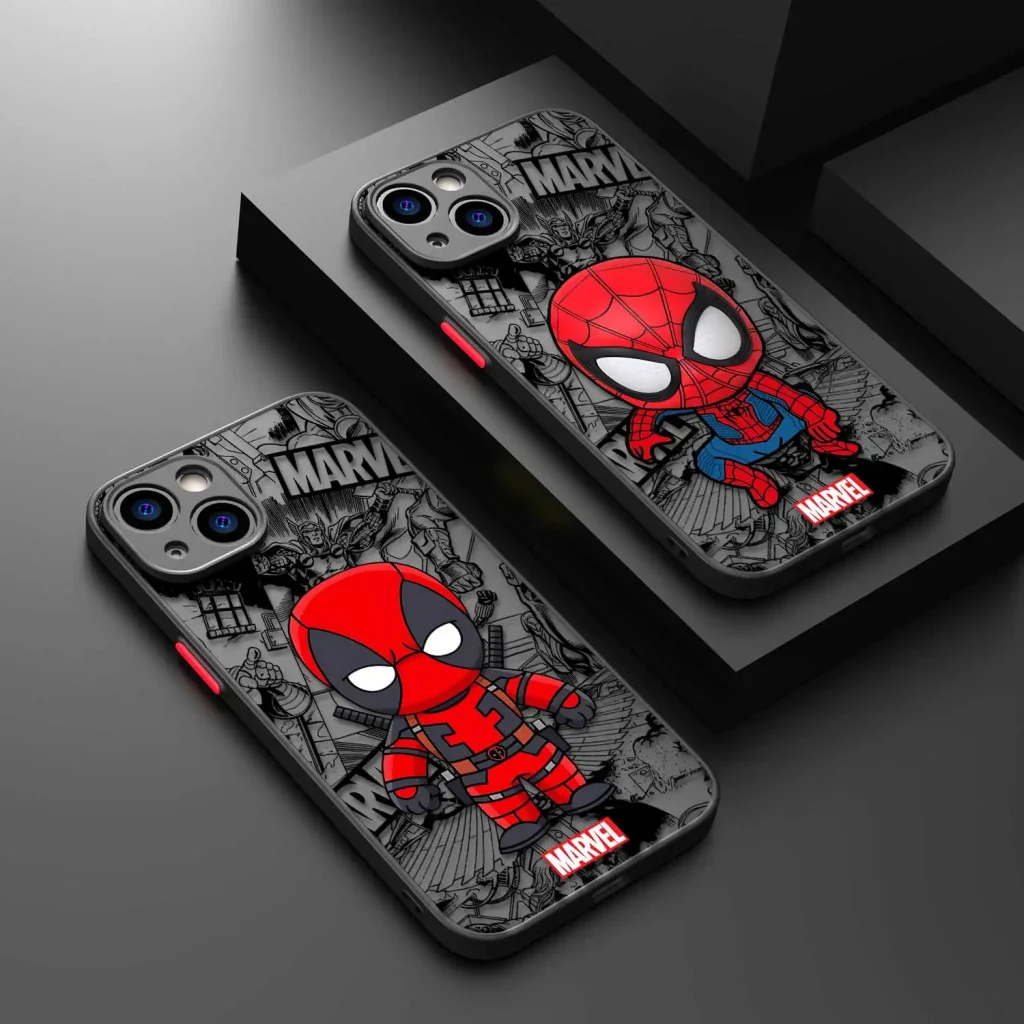 « Coque silicone Deadpool Spider-Man pour iPhone » – Test et Avis
