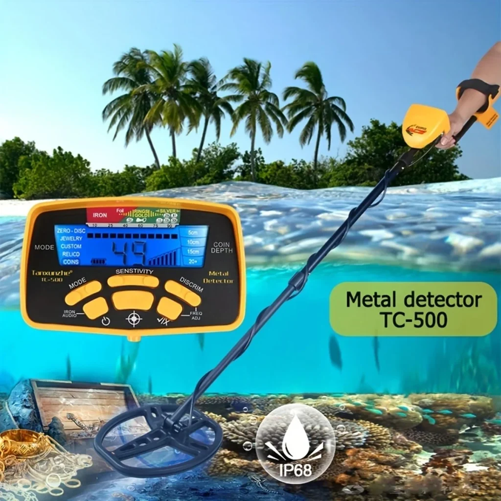 « Détecteur de métaux professionnel étanche TC500 » – Test et Avis