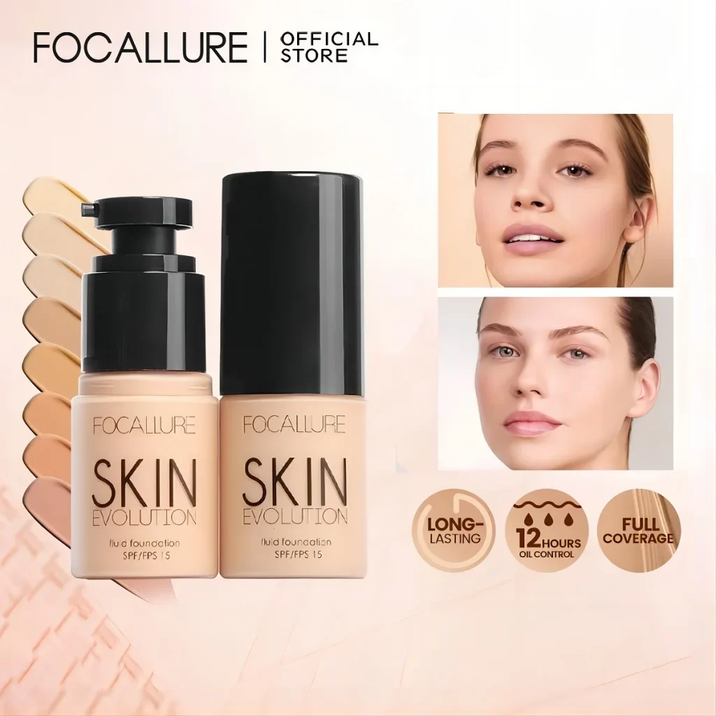 FOCALLURE – Fond de teint liquide waterproof – Test et Avis