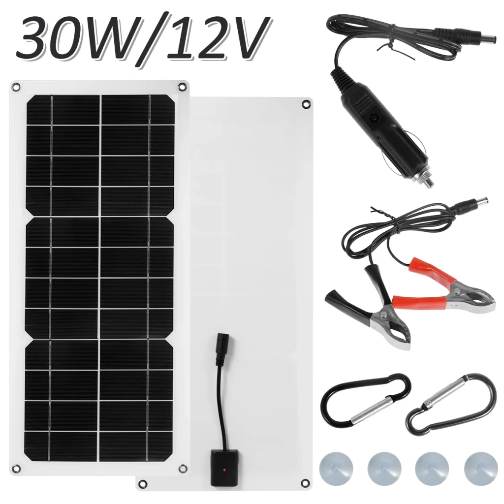Kit solaire étanche portable avec USB – Test et Avis