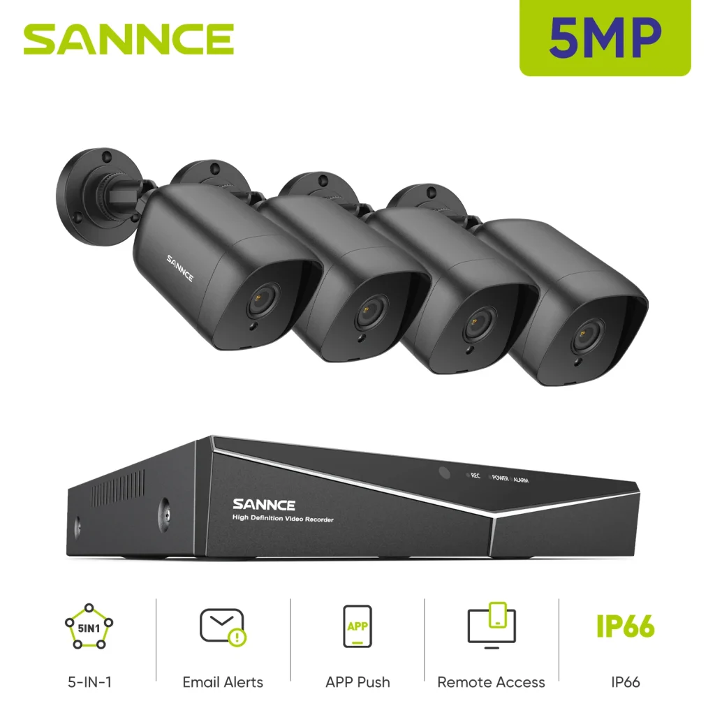 « SANNCE-Kit de vidéosurveillance 8CH 5MP Lite » – Test et Avis
