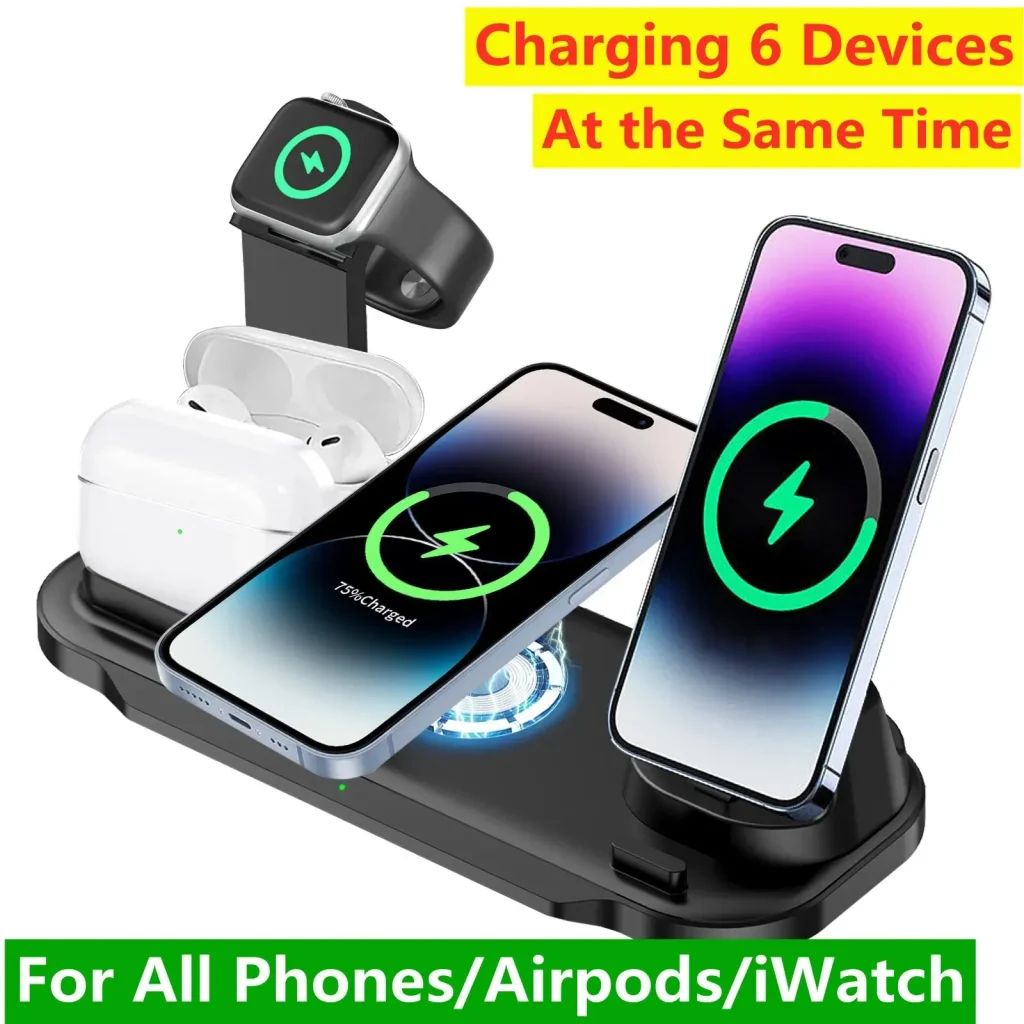 Station de charge 6 en 1 pour Apple. – Test et Avis