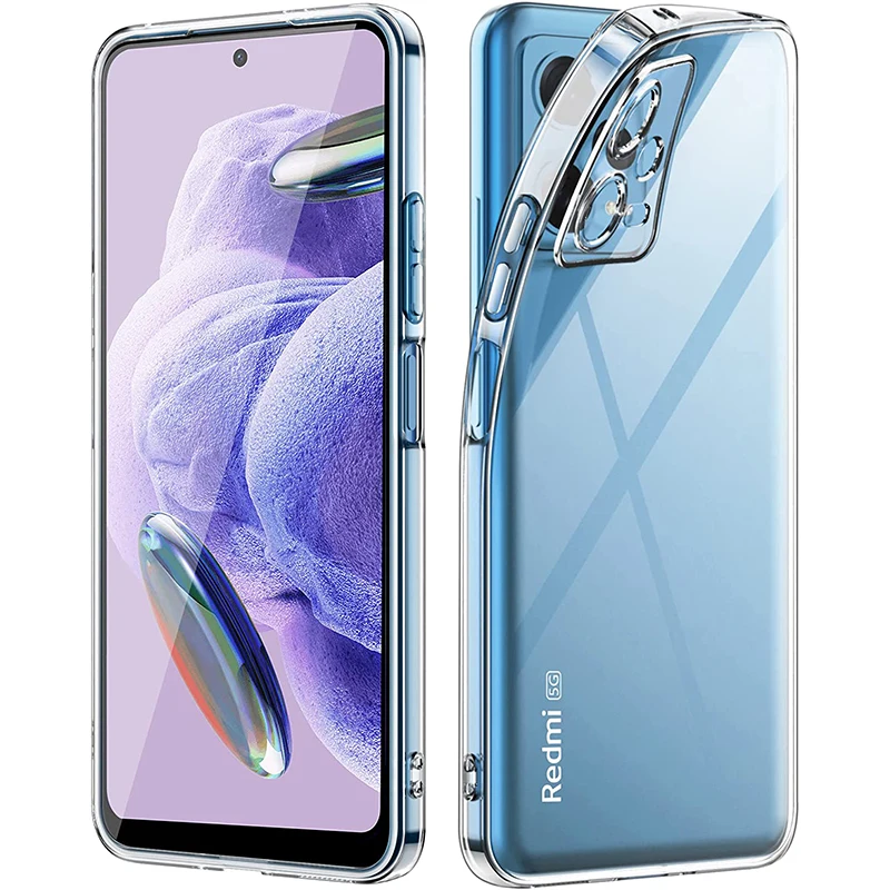 Coque en silicone transparente ultra fine pour Xiaomi