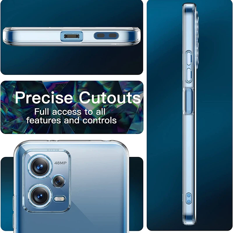 Coque en silicone transparente ultra fine pour Xiaomi