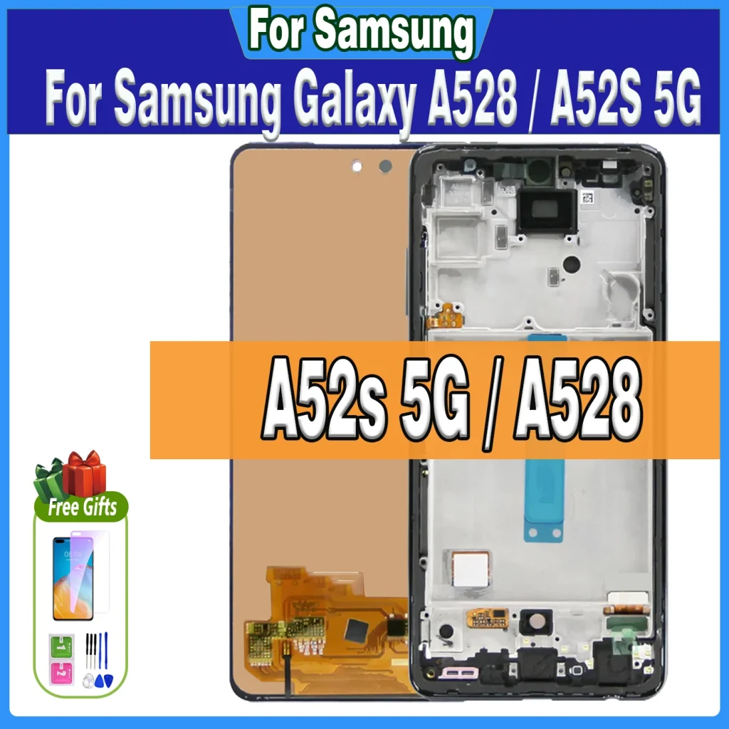 Écran tactile LCD testé pour Samsung A52s – Test et Avis