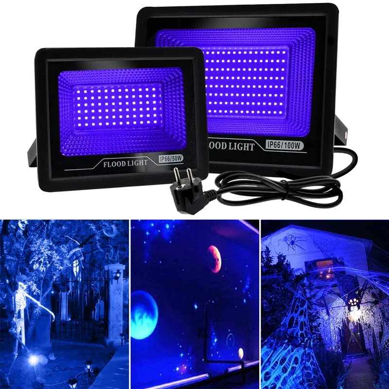 Projecteur Ultraviolet Étanche pour Halloween – Test et Avis