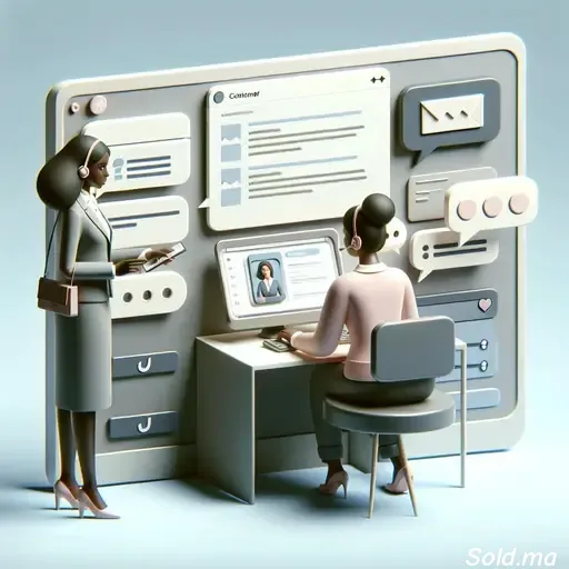 illustration d'une communication proactive pour gérer les clients