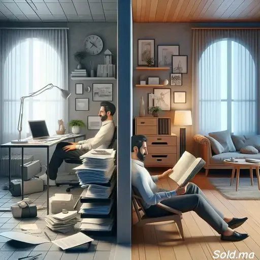 image montrant l'équilibre travail vie personnelle