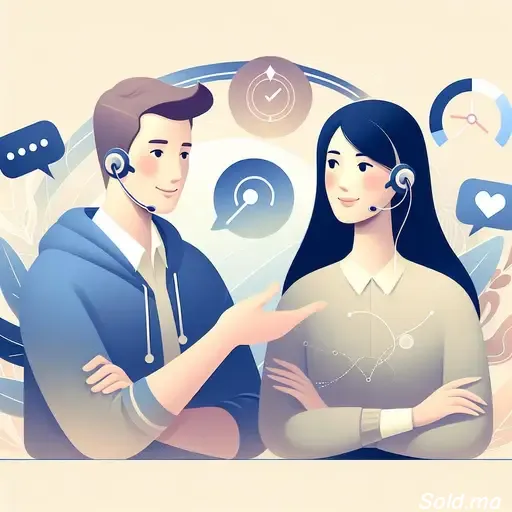 Personnaliser les interactions avec empathie | Sold.ma image montrant l'empathie dans les interactions clients