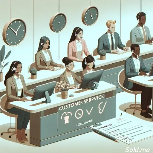 Suivi client personnalisé efficace | Sold.ma processus de suivi pour valoriser les clients