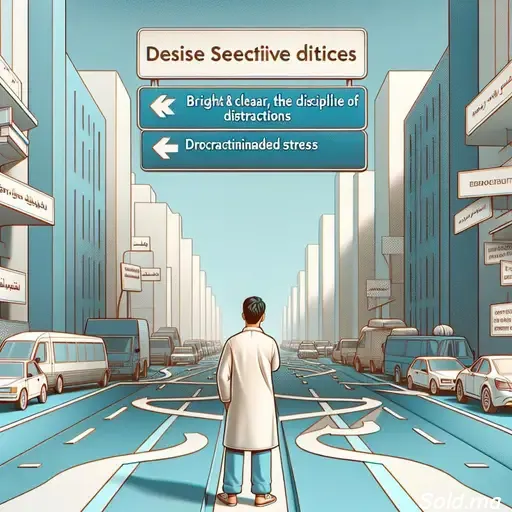 illustration du focus sur les objectifs personnels