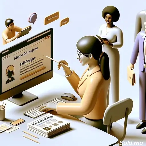 image illustrant des participants à un cours en ligne compétitif